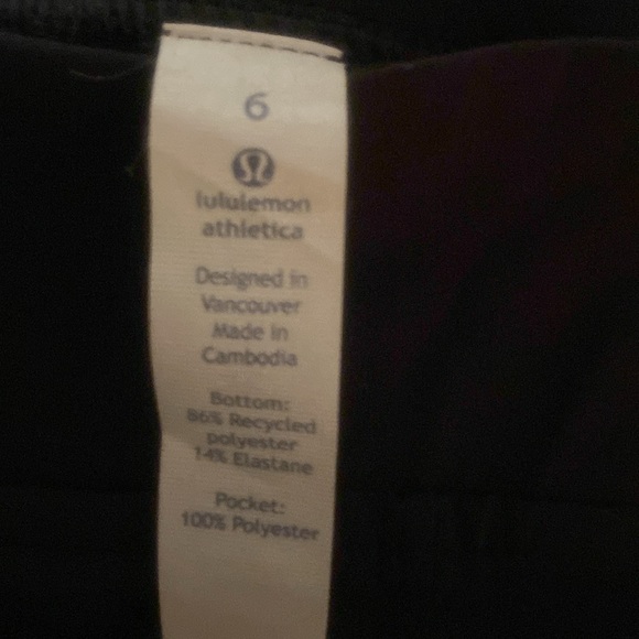 Lululemon black joggers (6) - Picture 7 of 8